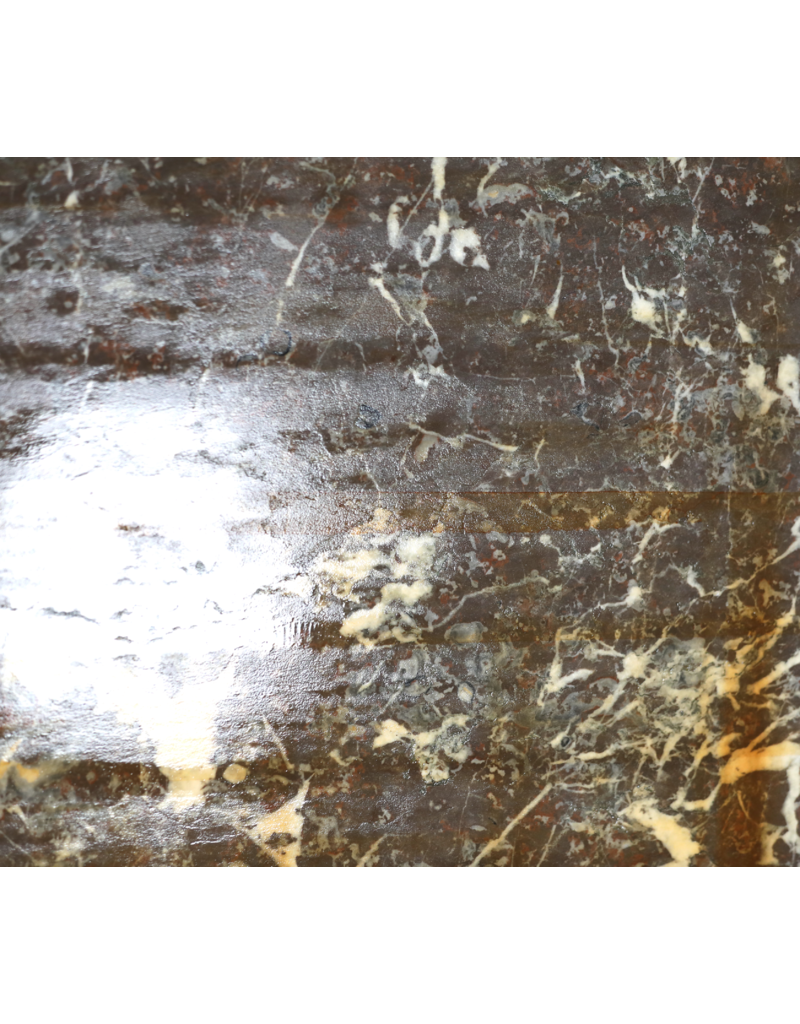 Maison Leon Van den Bogaert Large Antique Red and Grey Veined Marble Slab – Elegant Architectural Stone for Floors, Walls, and Decorative Design