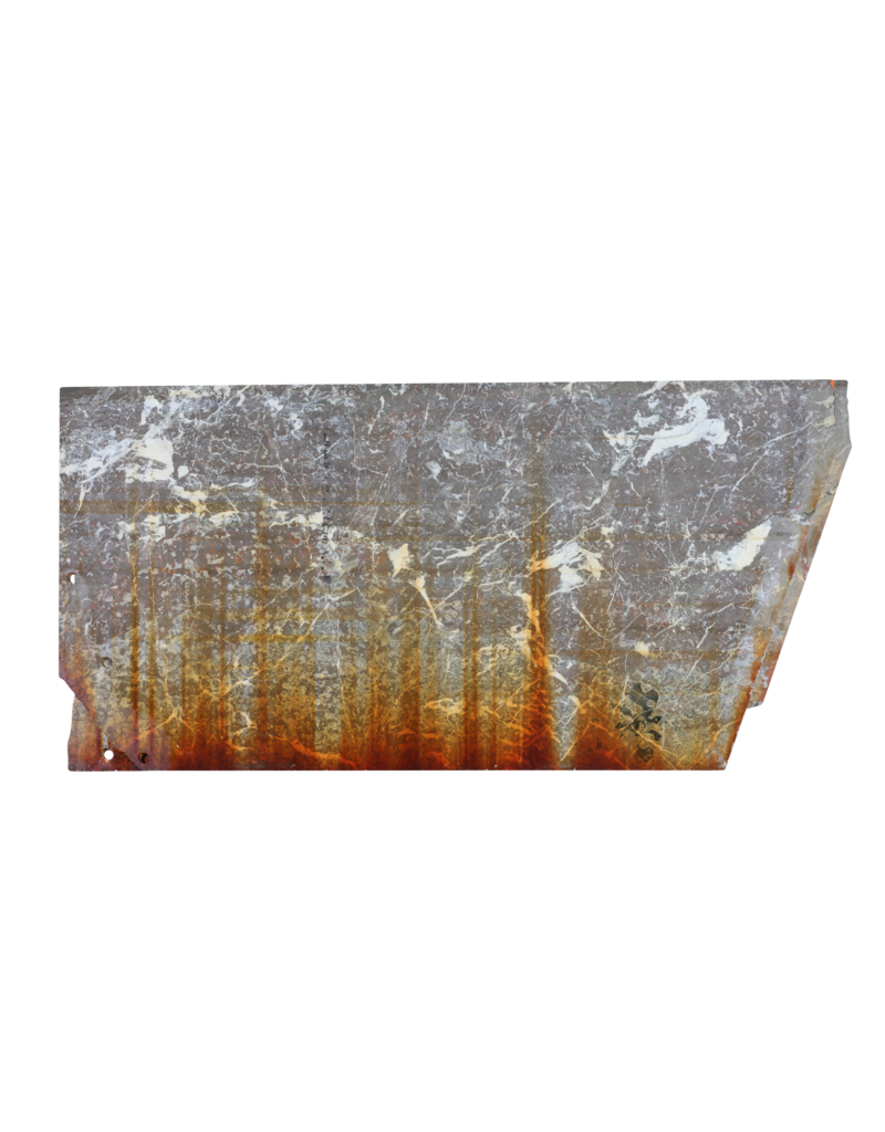 Maison Leon Van den Bogaert Gran Losa De Mármol Antiguo con Vetas Rojas y Grises – Piedra Natural Elegante Para Suelos, Paredes Y Decoración De Interiores