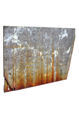 Maison Leon Van den Bogaert Large Antique Red and Grey Veined Marble Slab – Elegant Architectural Stone for Floors, Walls, and Decorative Design