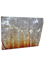 Maison Leon Van den Bogaert Large Antique Red and Grey Veined Marble Slab – Elegant Architectural Stone for Floors, Walls, and Decorative Design