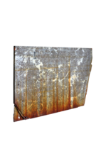 Maison Leon Van den Bogaert Large Antique Red and Grey Veined Marble Slab – Elegant Architectural Stone for Floors, Walls, and Decorative Design