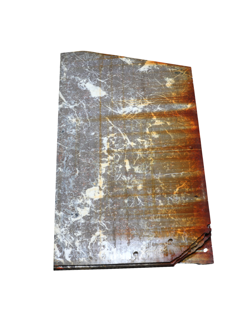 Maison Leon Van den Bogaert Large Antique Red and Grey Veined Marble Slab – Elegant Architectural Stone for Floors, Walls, and Decorative Design