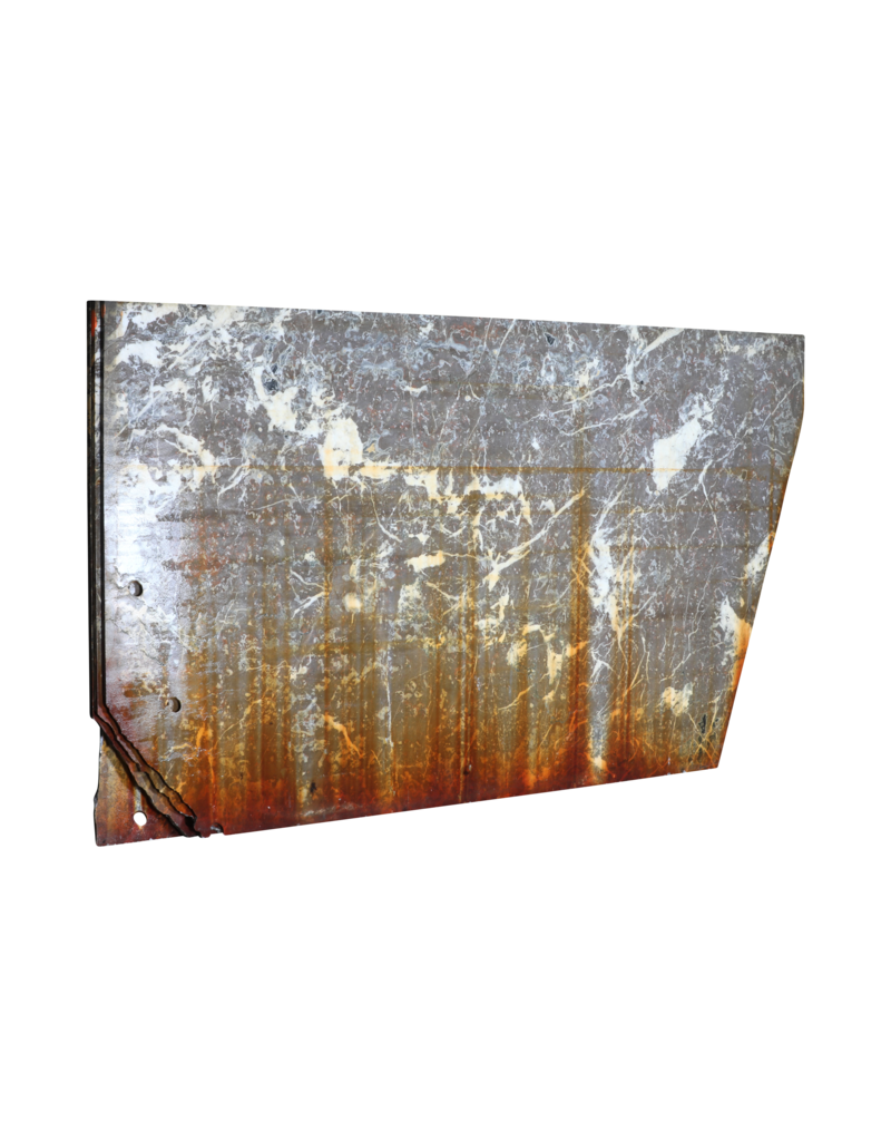 Maison Leon Van den Bogaert Large Antique Red and Grey Veined Marble Slab – Elegant Architectural Stone for Floors, Walls, and Decorative Design