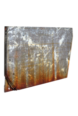 Maison Leon Van den Bogaert Large Antique Red and Grey Veined Marble Slab – Elegant Architectural Stone for Floors, Walls, and Decorative Design