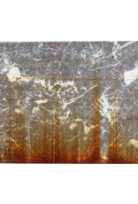 Maison Leon Van den Bogaert Large Antique Red and Grey Veined Marble Slab – Elegant Architectural Stone for Floors, Walls, and Decorative Design