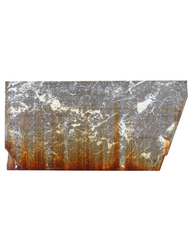 Maison Leon Van den Bogaert Grande Tranche De Marbre Antique Veinée Rouge-Gris – Pierre Naturelle Elégante Pour Sols, Murs & Décoration Intérieure