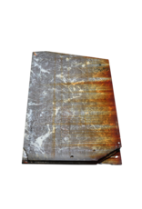 Maison Leon Van den Bogaert Large Antique Red and Grey Veined Marble Slab – Elegant Architectural Stone for Floors, Walls, and Decorative Design