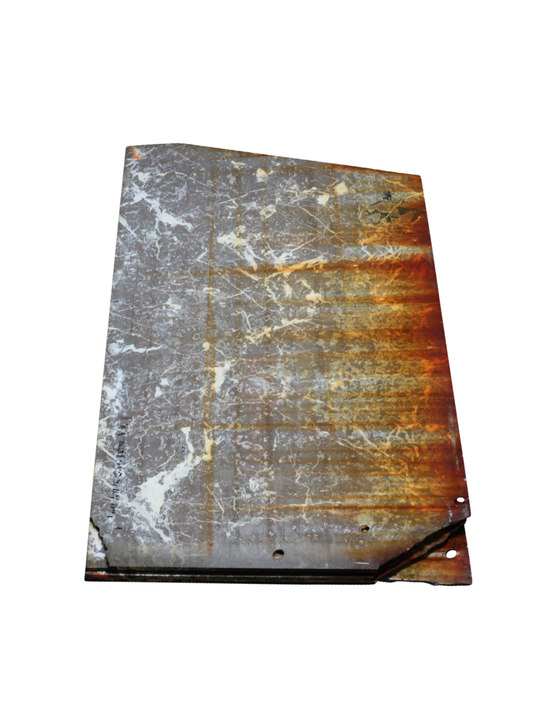 Maison Leon Van den Bogaert Large Antique Red and Grey Veined Marble Slab – Elegant Architectural Stone for Floors, Walls, and Decorative Design