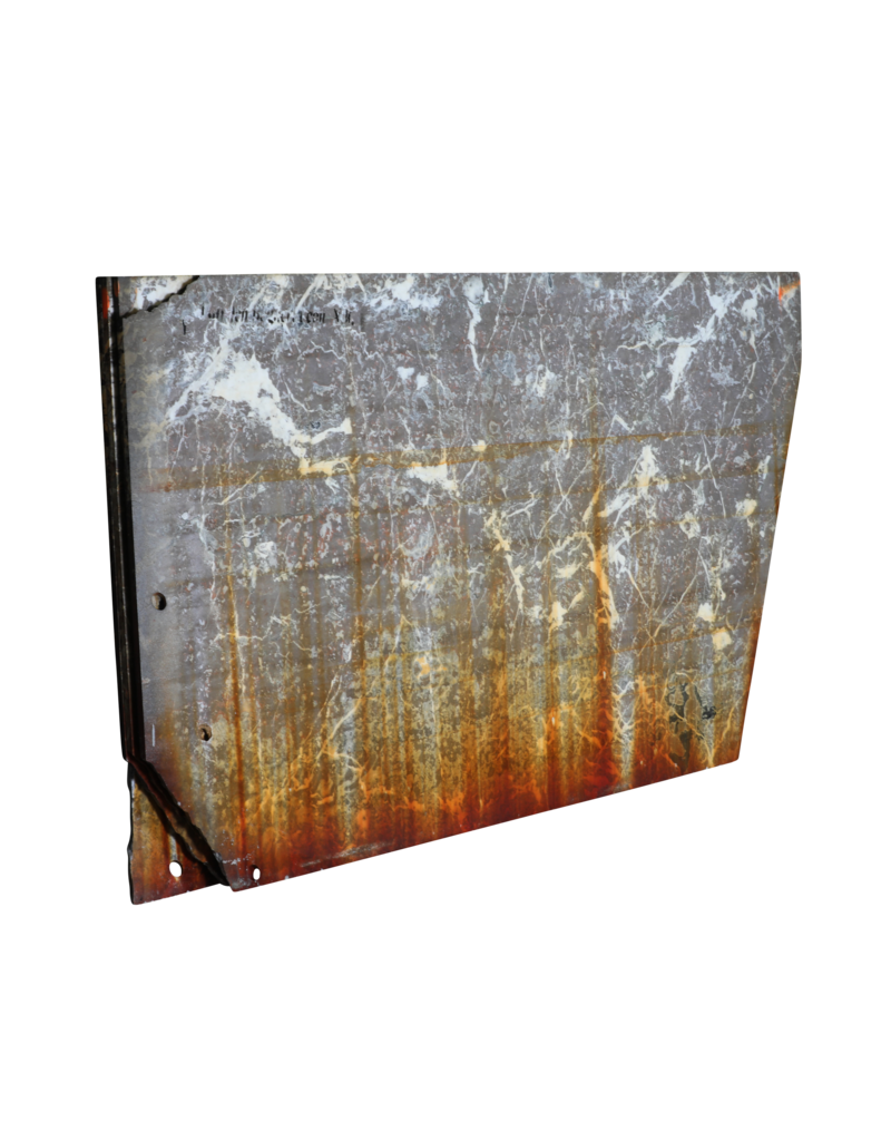 Maison Leon Van den Bogaert Large Antique Red and Grey Veined Marble Slab – Elegant Architectural Stone for Floors, Walls, and Decorative Design