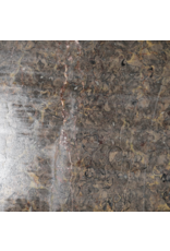 Maison Leon Van den Bogaert Exclusieve Antieke Fossielmarmer Plaat (235 × 115 cm) met Grijs, Roze en Gouden Aders – Luxe Tafelblad of Wanddecoratie