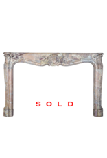 Royal Saracolin Marble Fireplace Surround