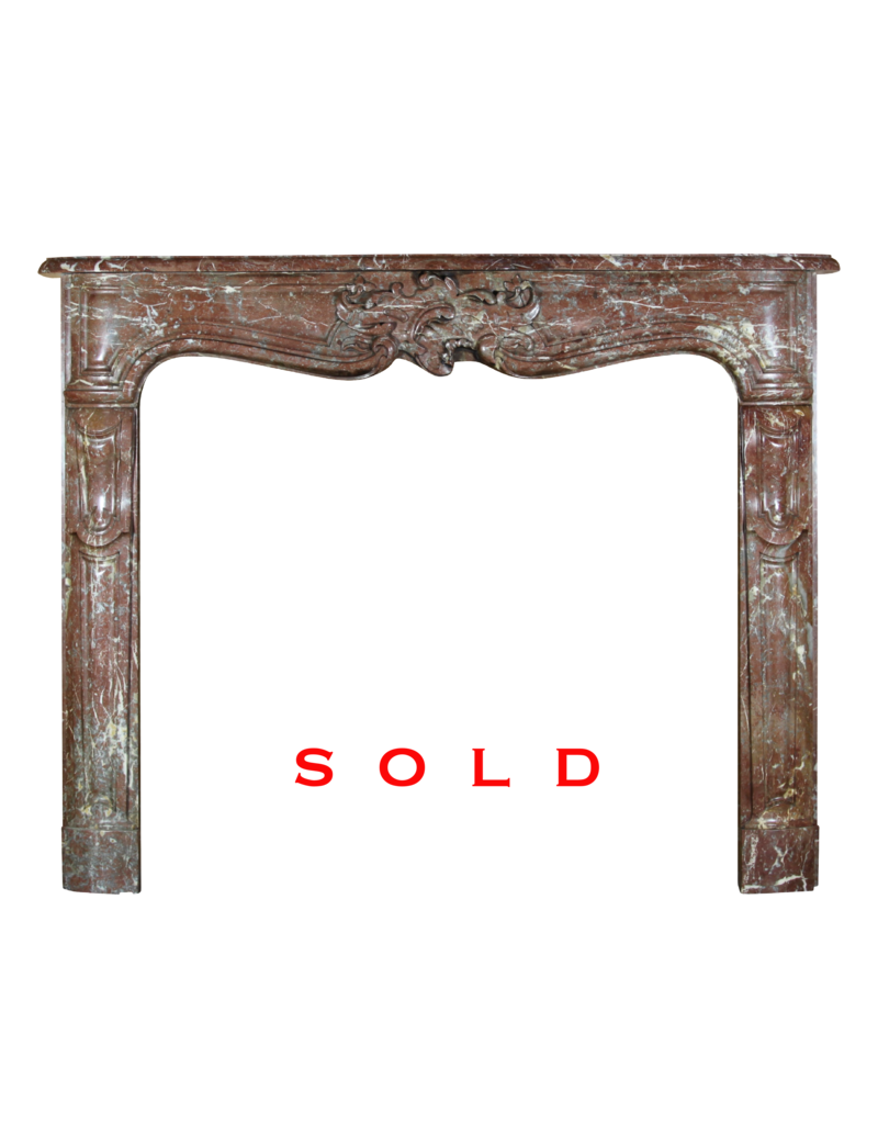 Classic Belgian Regency Period Marble Fireplace Surround