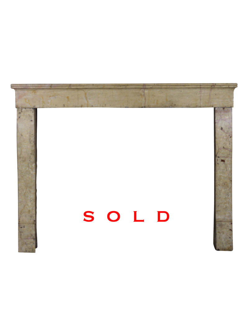 Kleine Europäischer Kaminmaske In Stein