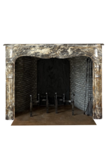 Cheminée Belge Louis XIV En Marbre