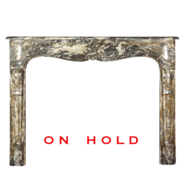 Small Belgian Vintage Fireplace Surround