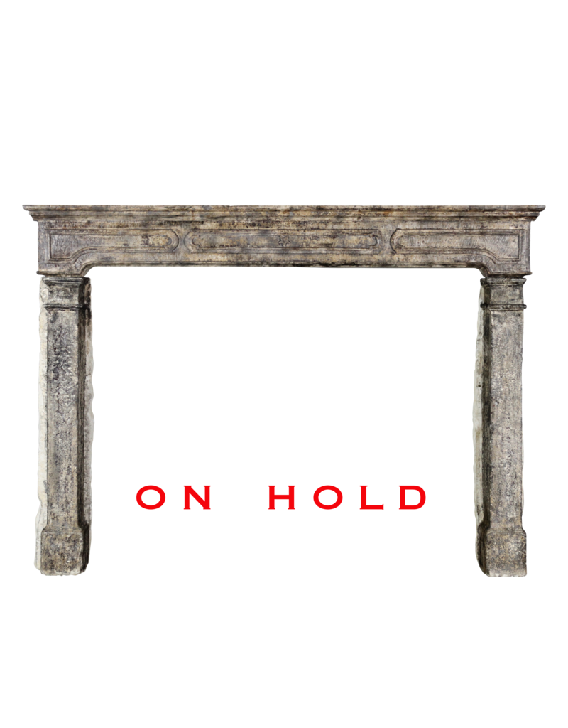 Grand French 17Th Century Country Fireplace Surround