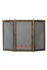 Classic French Antique Fireplace Screen