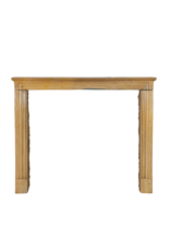 Maison Leon Van den Bogaert Original Louis XIV Style French Fireplace Mantel in Bicolor Corton Hardstone – Timeless Design Combining French Elegance with Modern Architectural Harmony