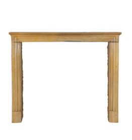 Maison Leon Van den Bogaert Louis XIV Fireplace in French Corton Stone – Bicolor Timeless Design