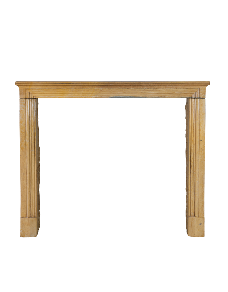 Maison Leon Van den Bogaert Original Louis XIV Style French Fireplace Mantel in Bicolor Corton Hardstone – Timeless Design Combining French Elegance with Modern Architectural Harmony