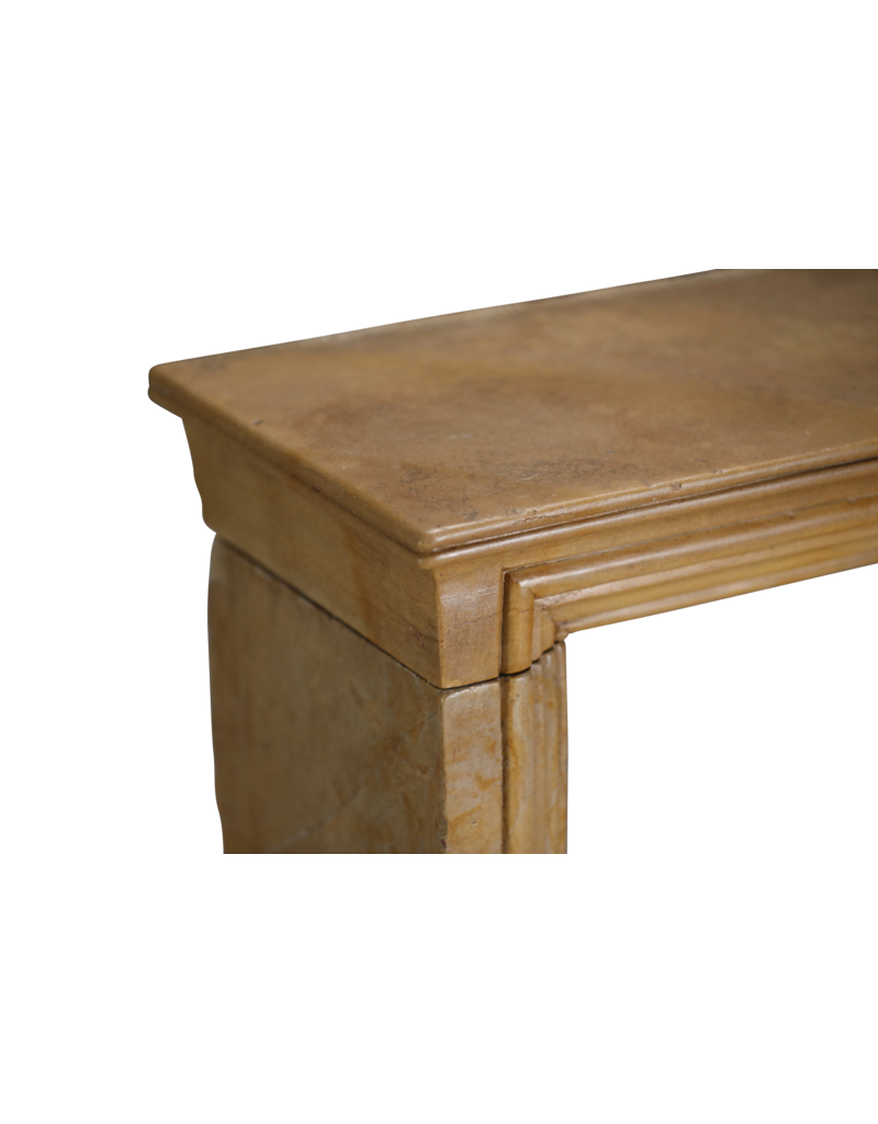 Maison Leon Van den Bogaert Original Louis XIV Style French Fireplace Mantel in Bicolor Corton Hardstone – Timeless Design Combining French Elegance with Modern Architectural Harmony