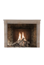 Maison Leon Van den Bogaert Originaler französischer Kamin aus beigem Kalkstein – Zeitloses Design für moderne und südliche Wohnräume