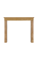 Maison Leon Van den Bogaert Stone Fireplace Mantel From Burgundy – Warm Timeless Design for Modern and Family Interiors
