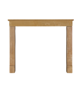 Maison Leon Van den Bogaert Authentic French Burgundy Limestone Fireplace – Timeless Natural Elegance