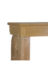 Maison Leon Van den Bogaert Stone Fireplace Mantel From Burgundy – Warm Timeless Design for Modern and Family Interiors