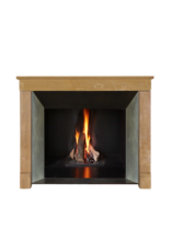 Maison Leon Van den Bogaert Stone Fireplace Mantel From Burgundy – Warm Timeless Design for Modern and Family Interiors