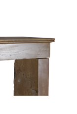 Maison Leon Van den Bogaert Stone Fireplace Mantel From Burgundy – Warm Timeless Design for Modern and Family Interiors