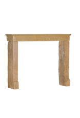 Maison Leon Van den Bogaert Stone Fireplace Mantel From Burgundy – Warm Timeless Design for Modern and Family Interiors