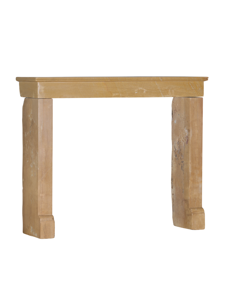 Maison Leon Van den Bogaert Stone Fireplace Mantel From Burgundy – Warm Timeless Design for Modern and Family Interiors