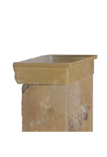 Maison Leon Van den Bogaert Stone Fireplace Mantel From Burgundy – Warm Timeless Design for Modern and Family Interiors
