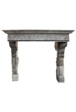 Grande Cheminée De Château Français Du XVIè Siècle