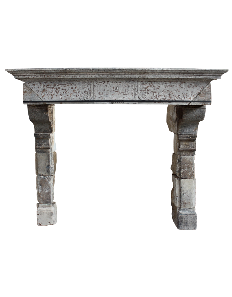 Groß 16. Jahrhundert Französisch Landstil-Art-Antike Kamin Maske