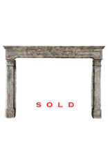 Uitzonderlijke Grote Stenen Schouw Met Patina