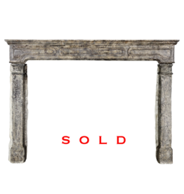 Grand French Country Fireplace Surround