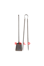 Maison Leon Van den Bogaert Exceptionnel Ensemble D'outils De Cheminée En Fer Forgé Du 17Ème Siècle