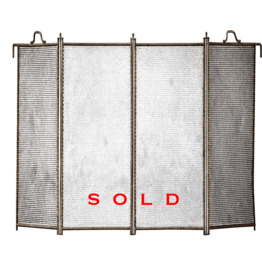 Origineel Haardscherm Met Patina