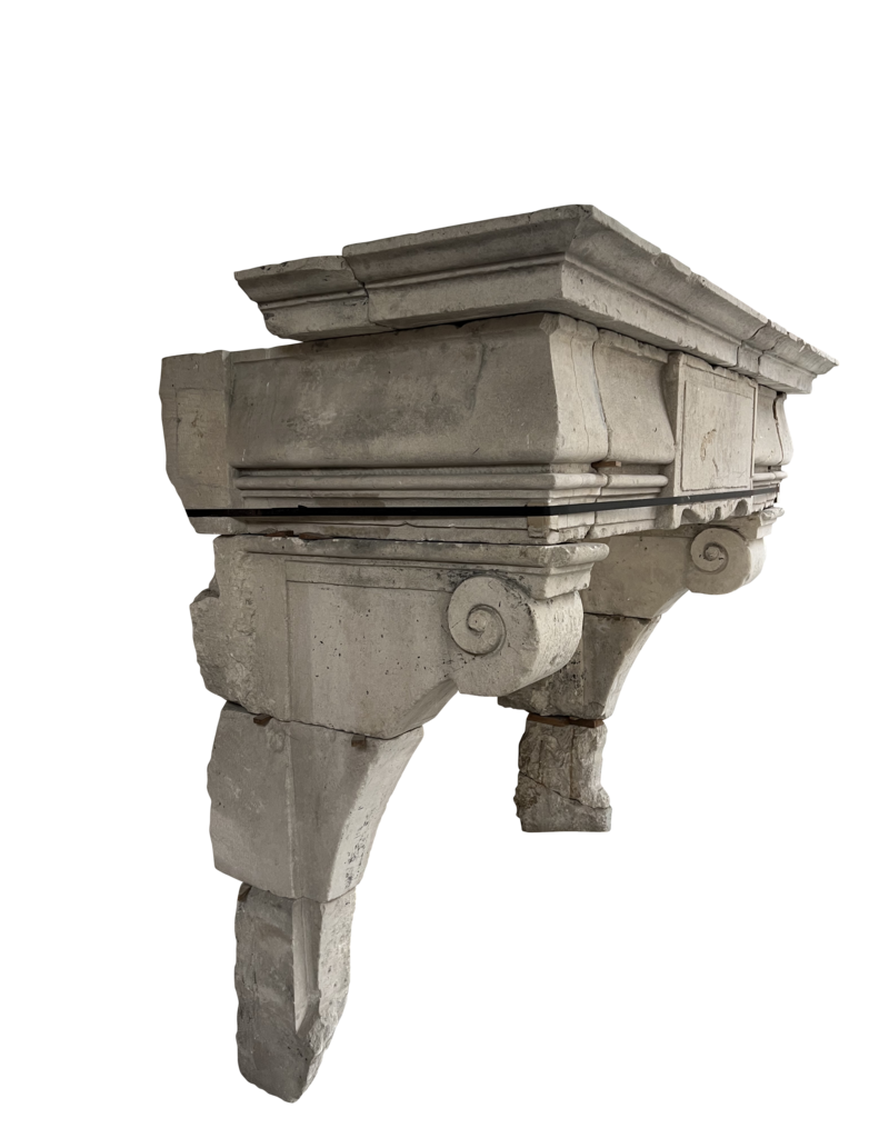 Französisch Rustic Renaiscance Kamin Maske