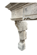Maison Leon Van den Bogaert Monumentale Cheminée Renaissance En Calcaire — Élégance Intemporelle - Intérieurs Modernes-Classiques