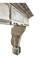 Maison Leon Van den Bogaert Monumentale Cheminée Renaissance En Calcaire — Élégance Intemporelle - Intérieurs Modernes-Classiques