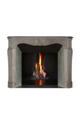 Maison Leon Van den Bogaert Cheminée De Style Pompadour - Marbre Vert Mastic - Élégance du XIXe siècle - Intérieurs Modernes ou Classiques