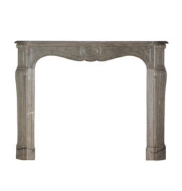 Maison Leon Van den Bogaert Cheminée Pompadour En Marbre Vert Mastic Du XIXe siècle