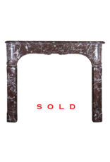 Small Belgian Vintage Fireplace Surround