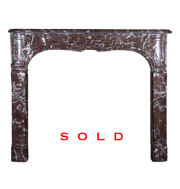 Small Belgian Vintage Fireplace Surround