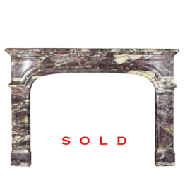 Groß-Epoque Französisch Chique Antike Kamin Maske