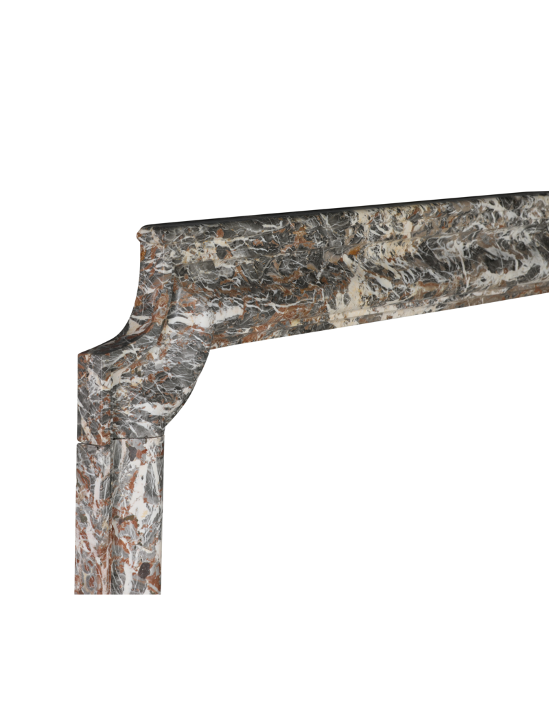 Maison Leon Van den Bogaert Kamin aus Gris d’Ardenne Marmor - 17. Jahrhundert - Antiker Marmorkamin