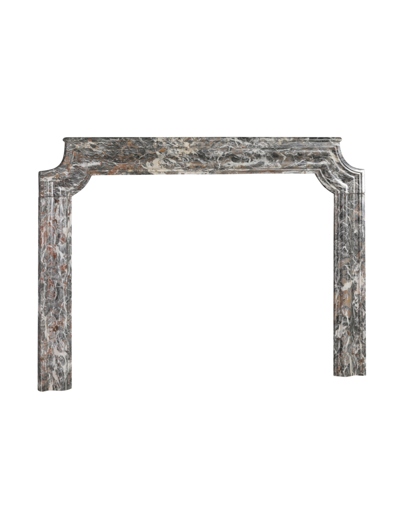 Maison Leon Van den Bogaert 17th Century Belgian Gris d’Ardenne Marble Fireplace Surround - Antique Marble Mantel